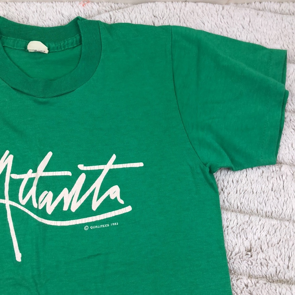 Qualitees 1983 Vintage Atlanta T-Shirt - Picture 4 of 9